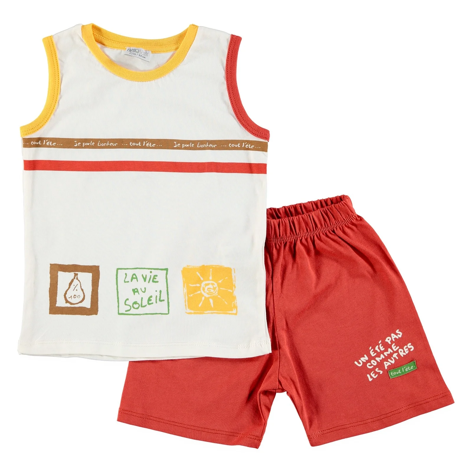Ebebek HelloBaby/комплект с шортами для маленьких мальчиков| |
