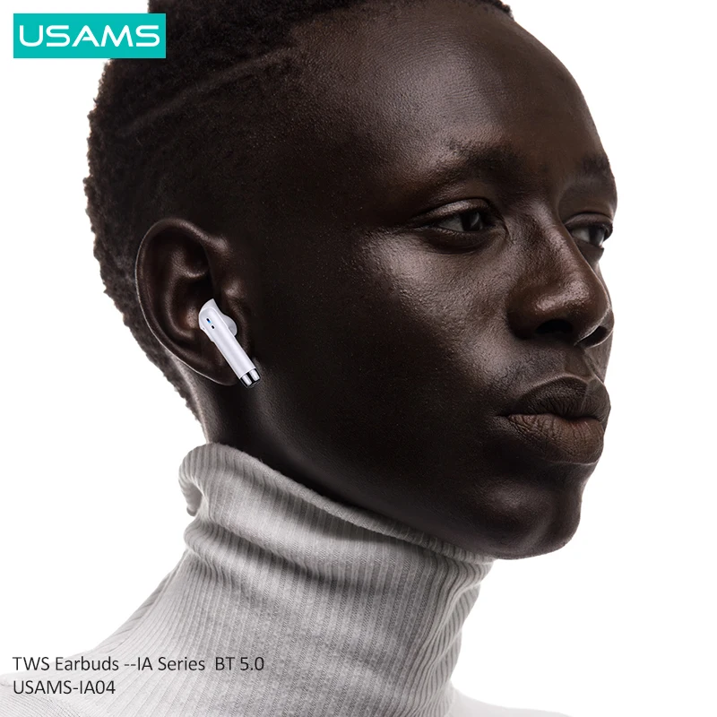 TWS-наушники USAMS с микрофоном и поддержкой Bluetooth 5 0 |