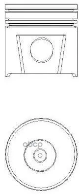 Поршень К-Т Ford Transit 2.5 Di 91-94 NURAL арт. 87-784821-00 |
