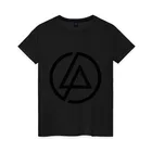 Женская футболка хлопок Linkin park (5)