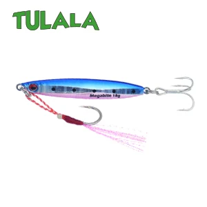Blue Pink Tulala литой металл 18 г джиговая блесна на Шор отжимание свинца рыбы SeaBass Рыбалка на щуку Приманка снасти вобберы жесткие приманки - Цвет: Blue Pink