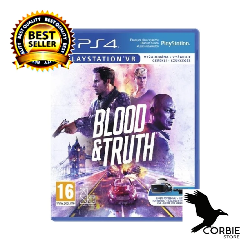 Blood And Truth PS4 Game Original Playstatian 4 Game