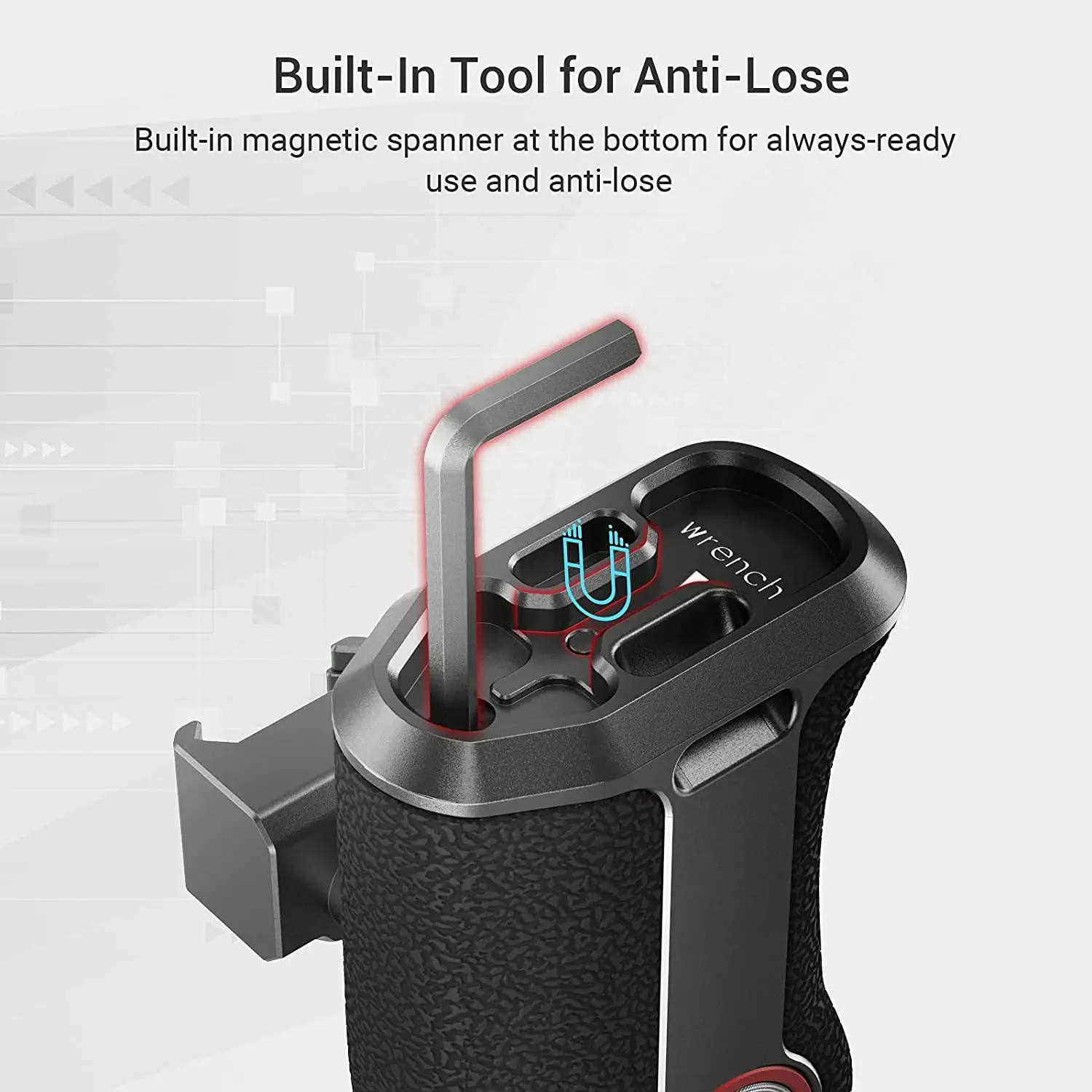 Поворачивающаяся на 360 градусов ручка SmallRig для камеры NATO левая Sony/Canon/Nikon с