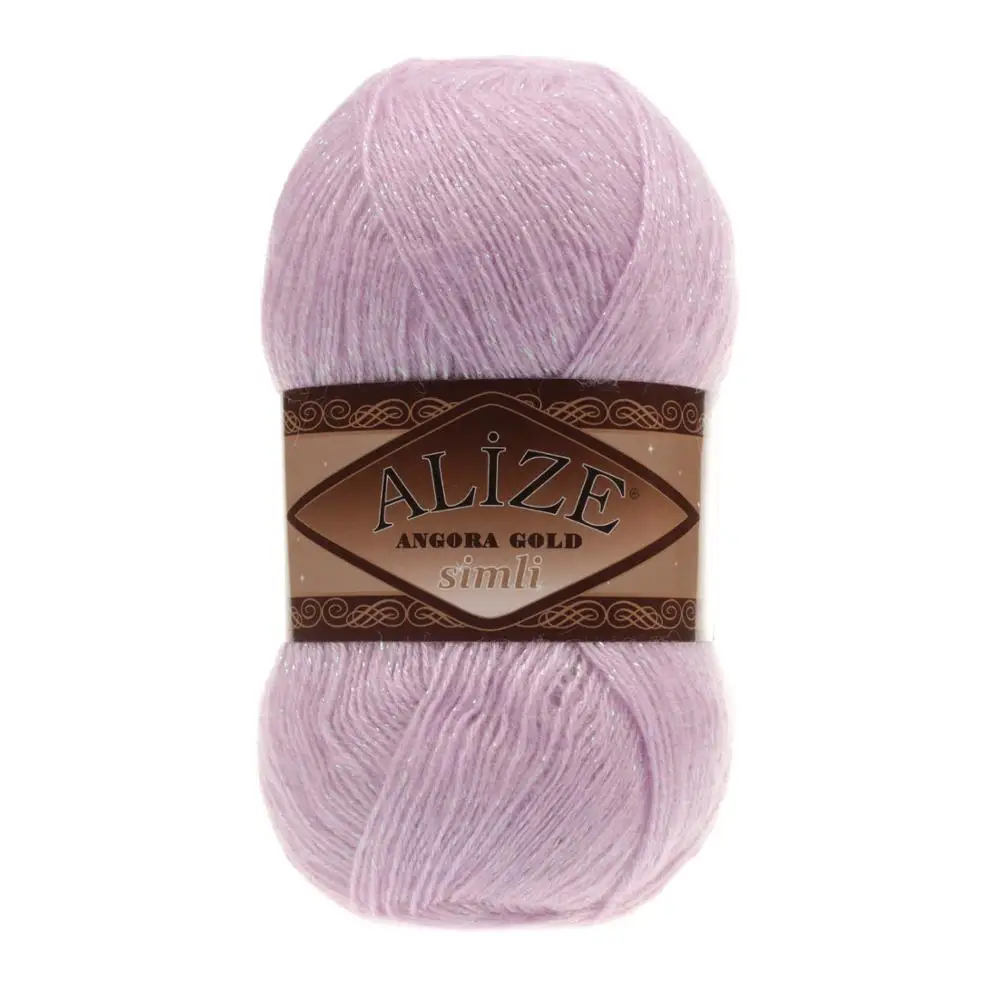 1 упаковка ниток (5 шариков) золотистая Серебристая вязальная пряжа из ангоры (% 5 %