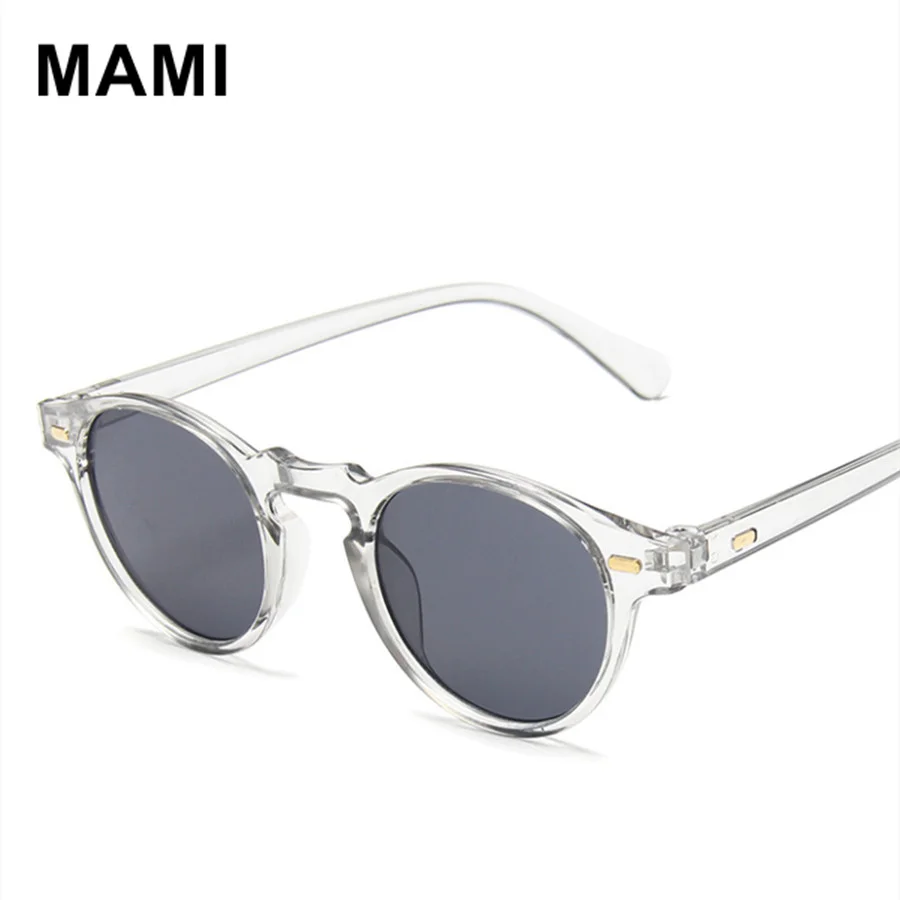 Модные круглые солнцезащитные очки для женщин и мужчин винтажные декоративные