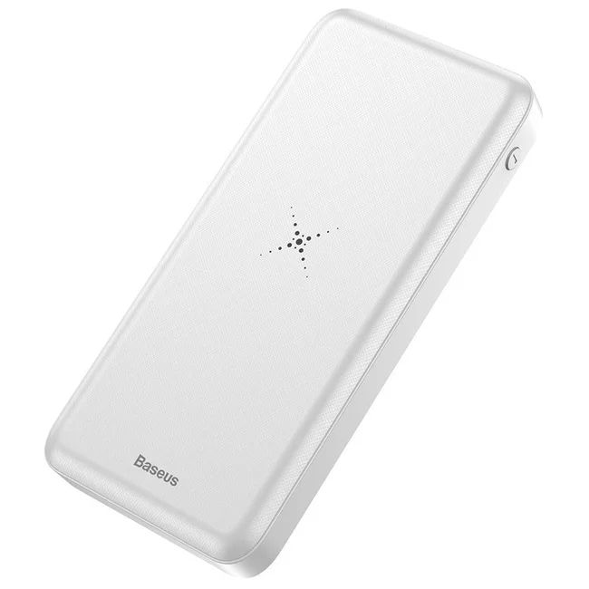 Внешний аккумулятор с беспроводной зарядкой Baseus M36 Wireless Charger Powerbank 10000mAh White PPALL-M3602 |