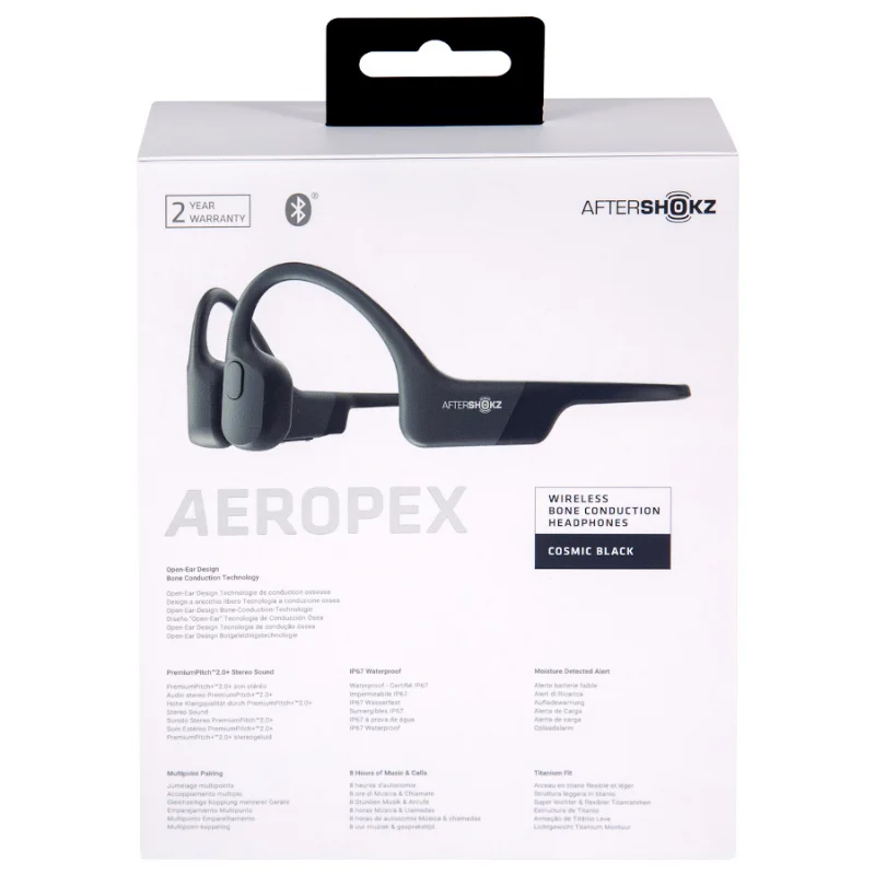 Беспроводные наушники костной проводимости AfterShokz AEROPEX цвет Blue Eclipse|Наушники и