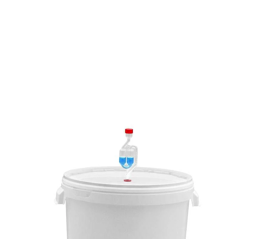 Гидрозатвор для брожения (водяной затвор S-образный) с уплотнительной резинкой |