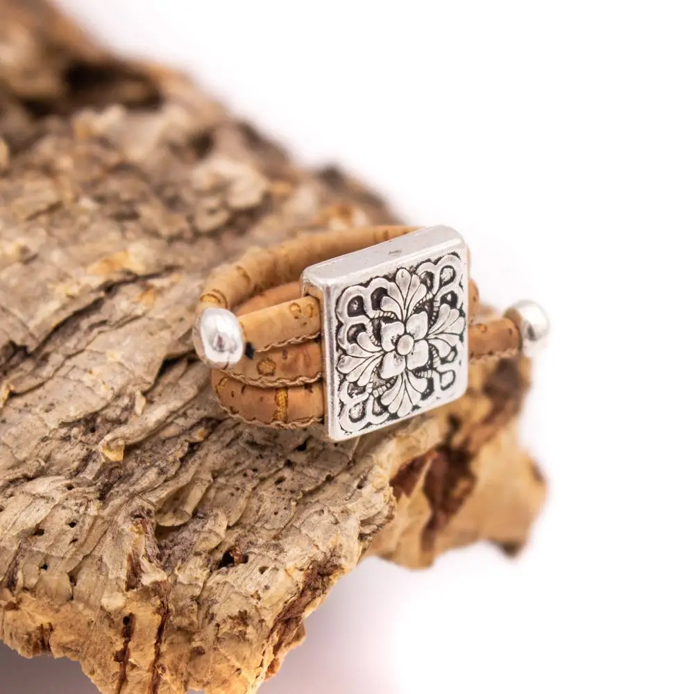 Женское кольцо из натуральной пробки в античном стиле|vintage womens rings|women ringsring vintage |