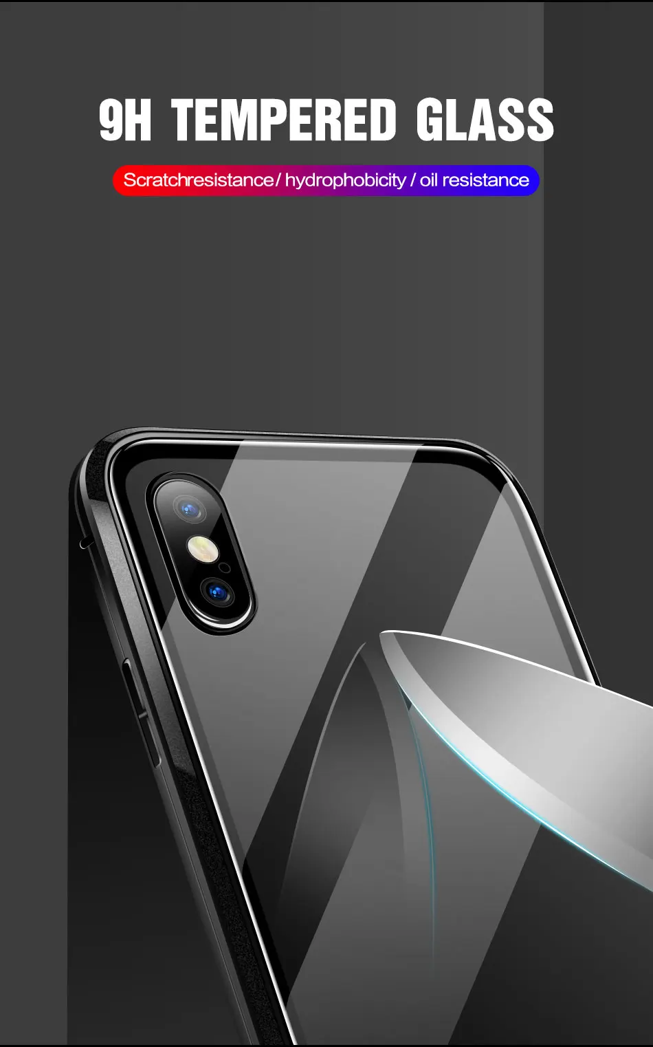 Чехол KISS на магните для samsung A50 A70 A20 A30 S10 S9 S8, чехол из закаленного стекла для samsung S10 Plus, Магнитный чехол