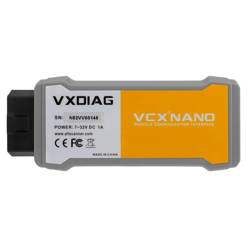 2022 VXDIAG OBD2 Car Professional Diagnostic Tools VCX NANO 2014D Dice Scanner Original Multi-Language Free Shipping |