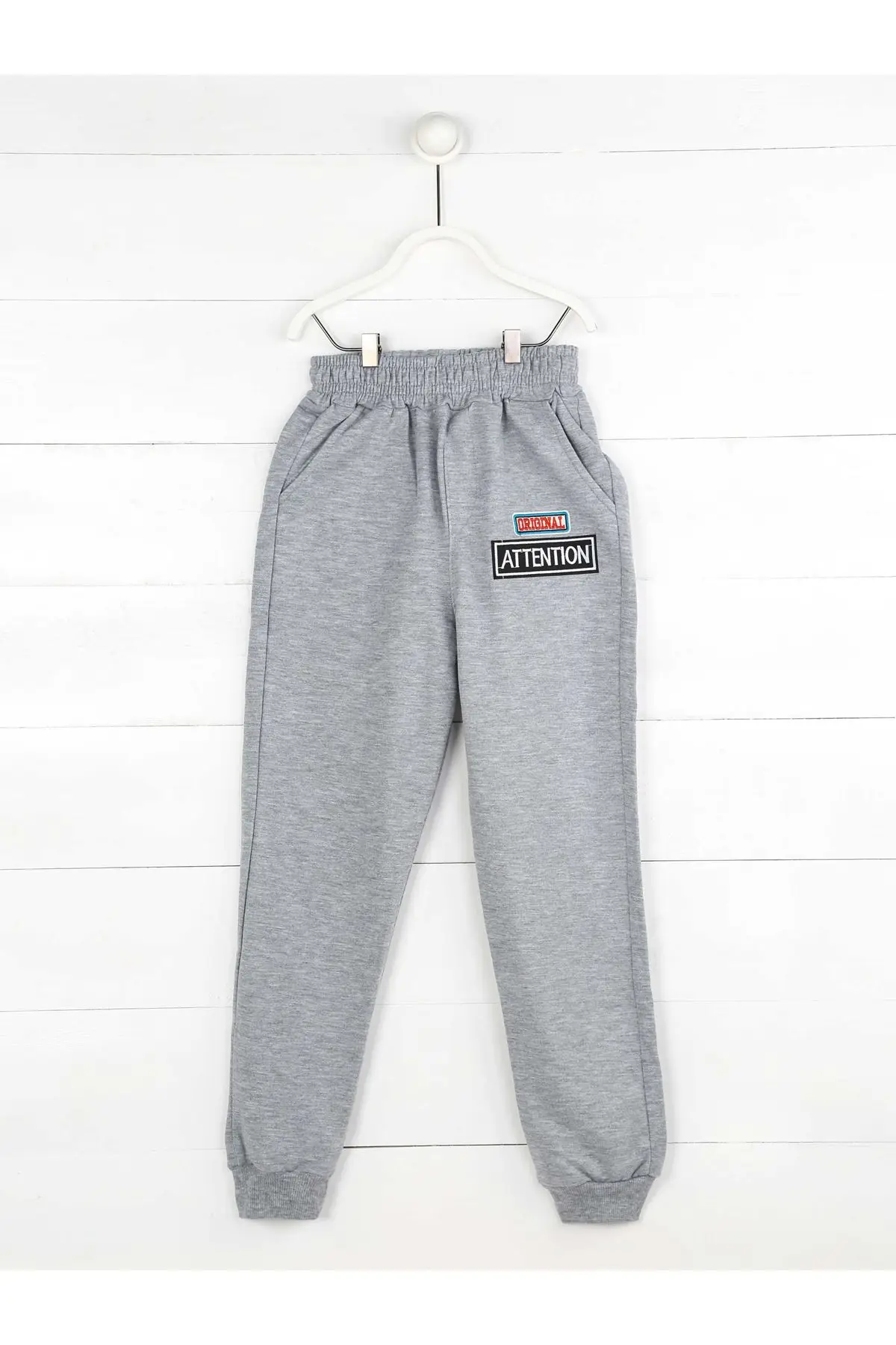 Серые сезонные мужские спортивные штаны | Мать и ребенок