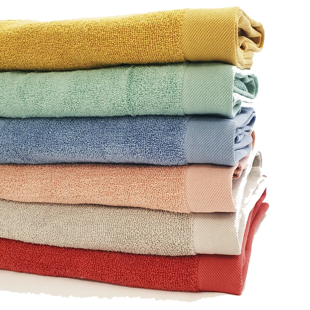 PimpamTex-банное и душевое полотенце 400 грамм с двойным изгибом очень мягкие