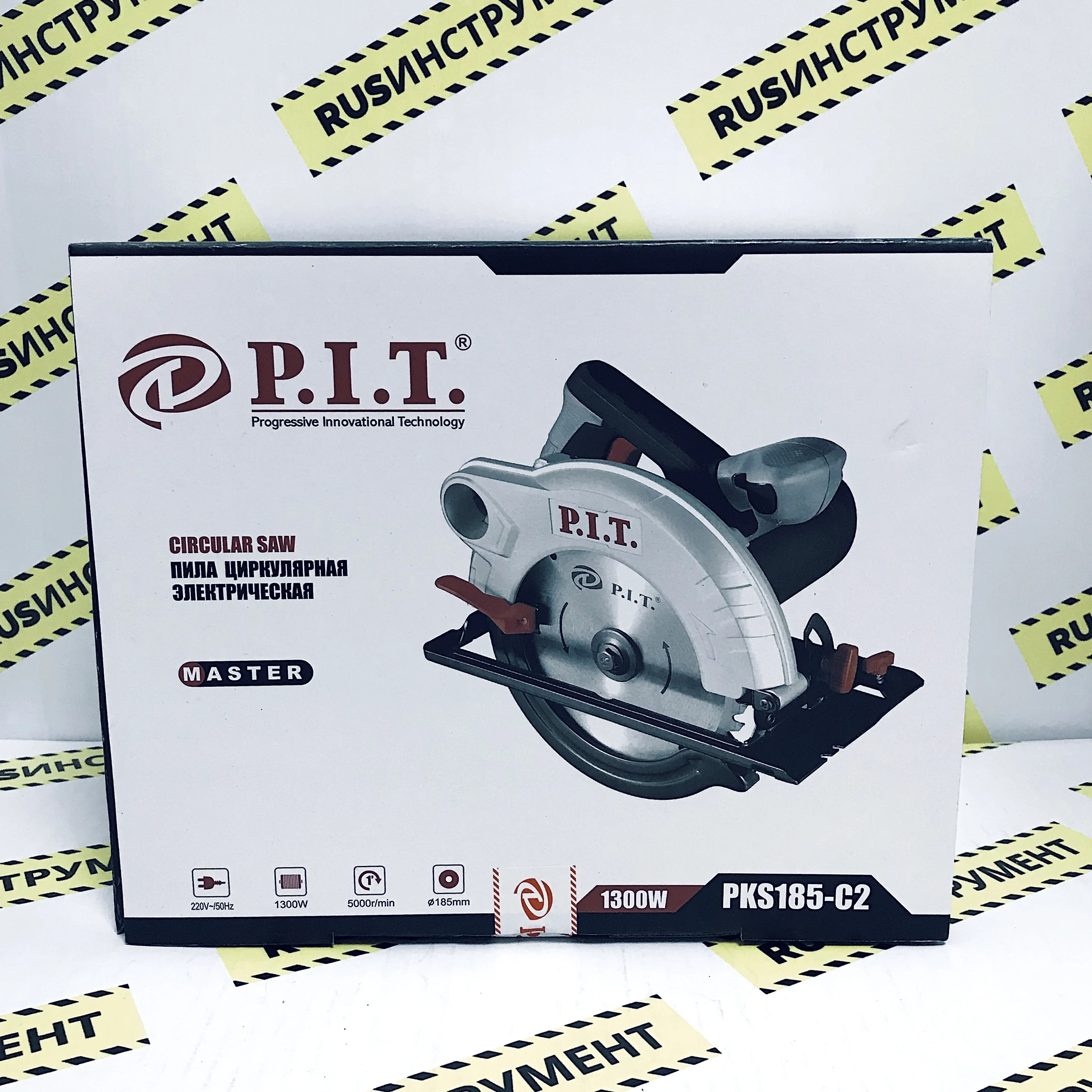 Пила циркулярная P.I.T. PKS185-D1 /// 1250 ВТ 5000 ОБ/МИН 185 ДИСК | Инструменты