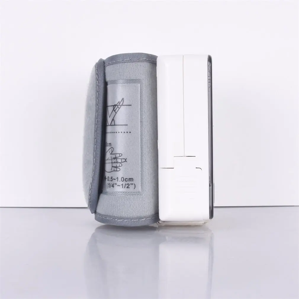 Cuidados de Saúde Digital Automático Lcd Faixa de Pulso Medidor de Pressão Arterial Monitor de Freqüência Cardíaca Esfigmomanômetro Método Oscilométrico 5 de freqüência cardíaca esfigmomanômetro método oscilométrico