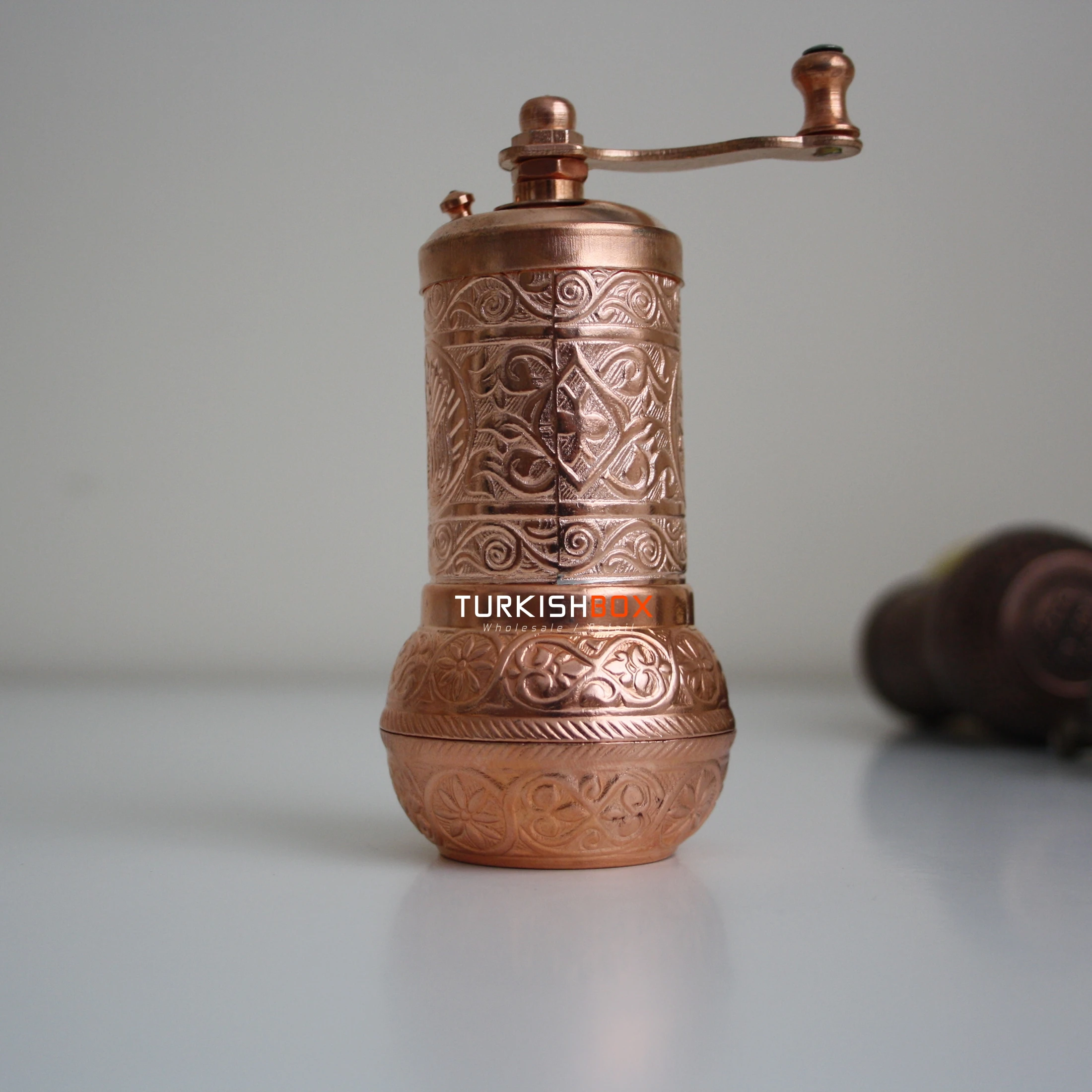 Турецкий Перец Измельчители Винтаж Стиль ручной работы для специй мельница