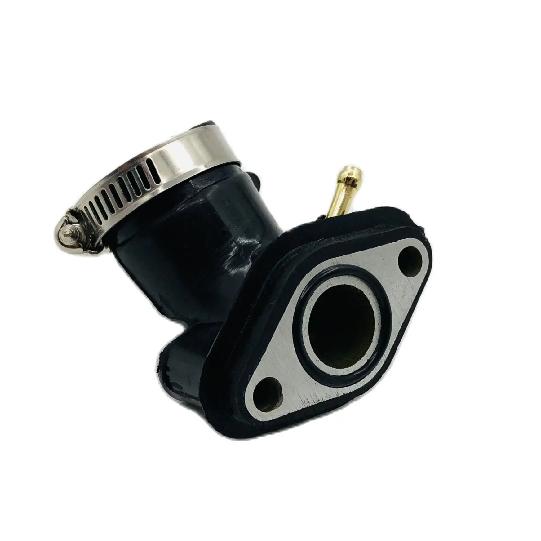 Патрубок карбюратора (коллектор) 4T 139QMB 50сс (силиконовый зеленый) |