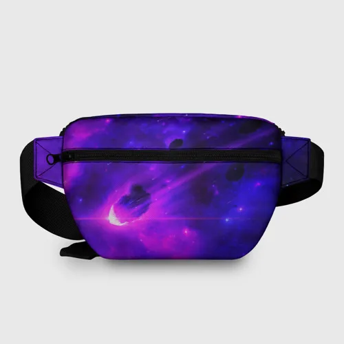 Поясная сумка 3D LIKEE Яркий принт удобная и вместительная для путешествий
