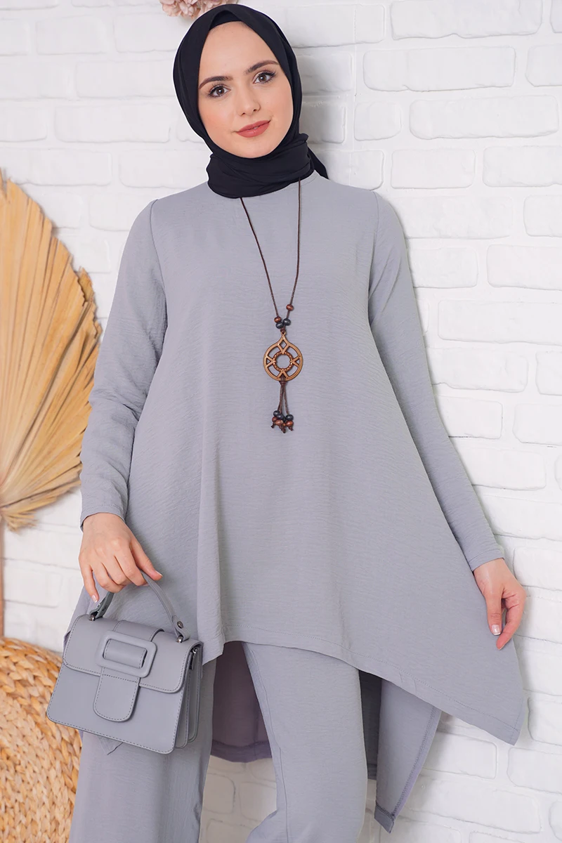 Abayas для женщин Дубай 2022 свободный двойной костюм с оптовой ценой Бесплатная