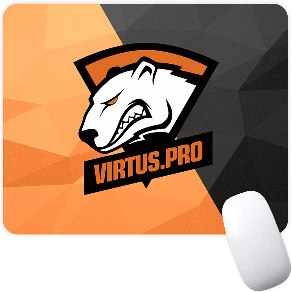Маленький игровой коврик для мыши Virtus Pro компьютерный ноутбука Mausepad XXL клавиатура