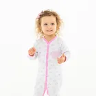 Комбинезон Новорожденные (0 - 12м.) Интерлок 100% хлопок котмаркот Девочкам 6010696