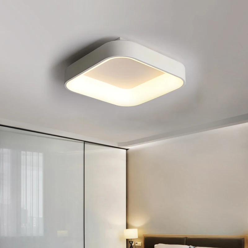 Люстра для спальни белая современный потолочный светильник гостиной Детская