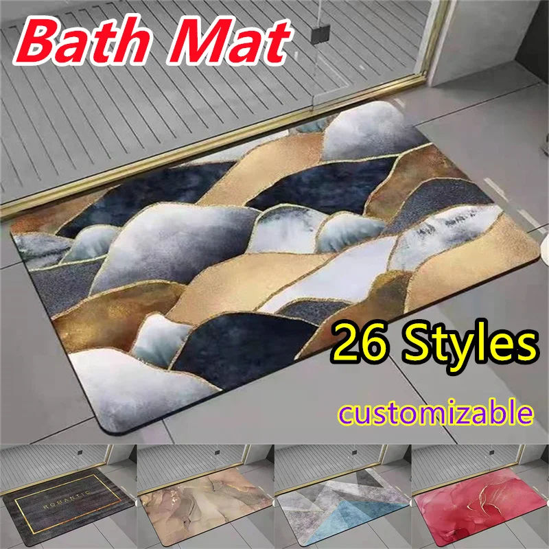 

Quick Dry Doormat Kitchen Mat Home Washable Super Absorbent Bathroom Floor Mat Bathroom Mat Non Slip