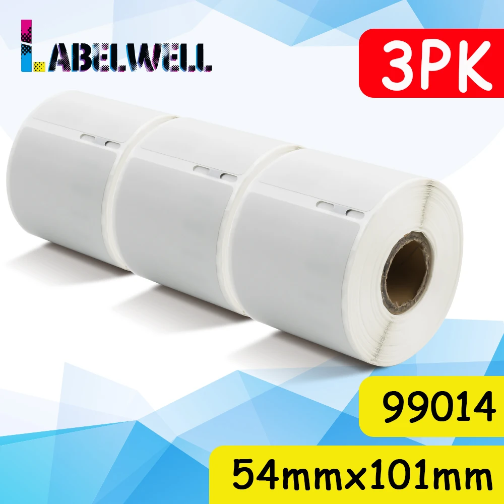 3 рулона 99014 фотобумага адресная этикетка для доставки 54 мм * 101 220 шт./рулон