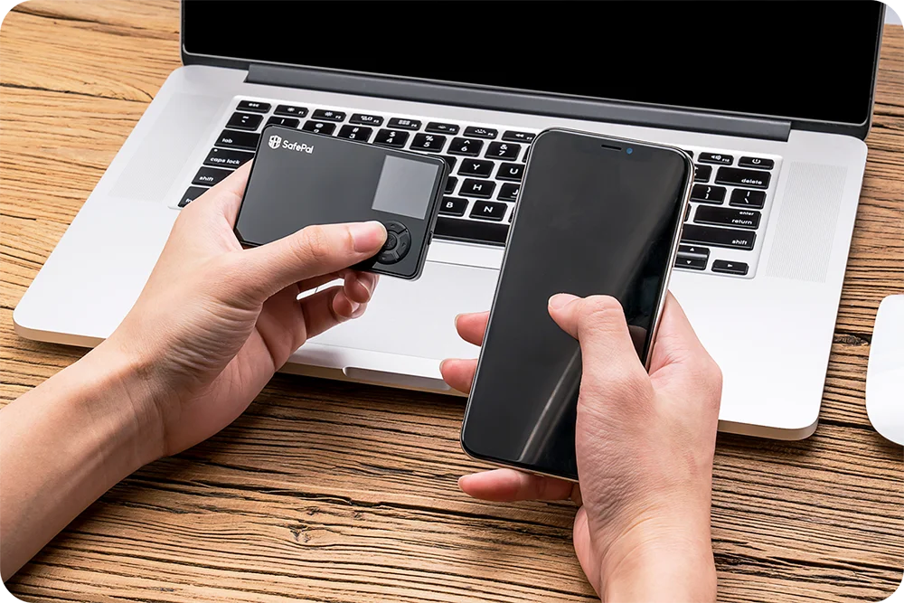 Аппаратный холодный кошелек SafePal S1 Hardware Wallet для криптовалют криптокошелек