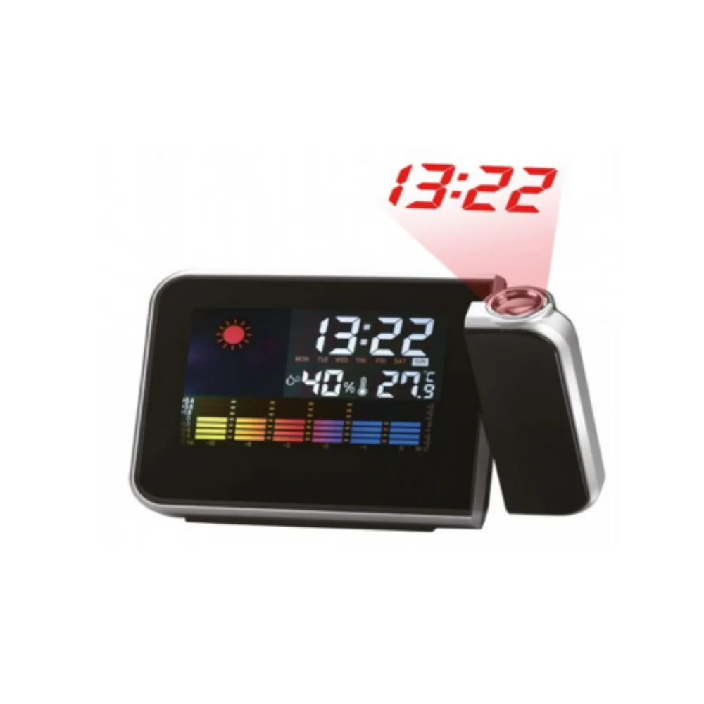 Проекционные часы метеостанция будильник с проекцией времени | Дом и сад