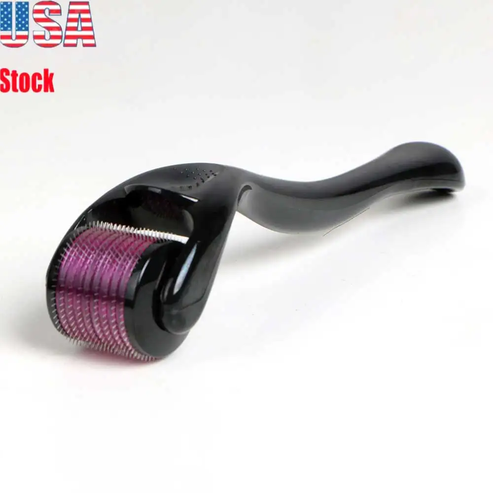 Портативный 540 титановые иглы коллаген инъекции дермы кожи лица ролик для шрамы