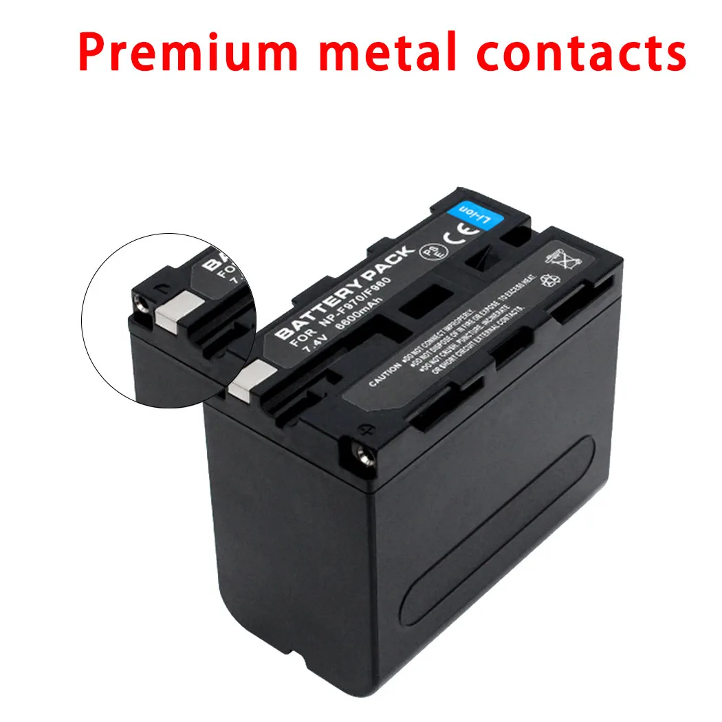 Аккумулятор для Canon LP-E6 6600mAh для Canon EOS7D, CanonEOS 5D, Canon EOS6D, CanonEOS 60D