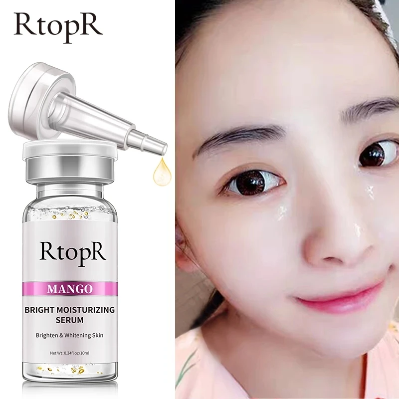 Face Whitening Anti Winkles Moisturizing Mango Serum Skin Care Anti-aging Liquid Facial Ance Treatment Remove Dark Spots | Красота и