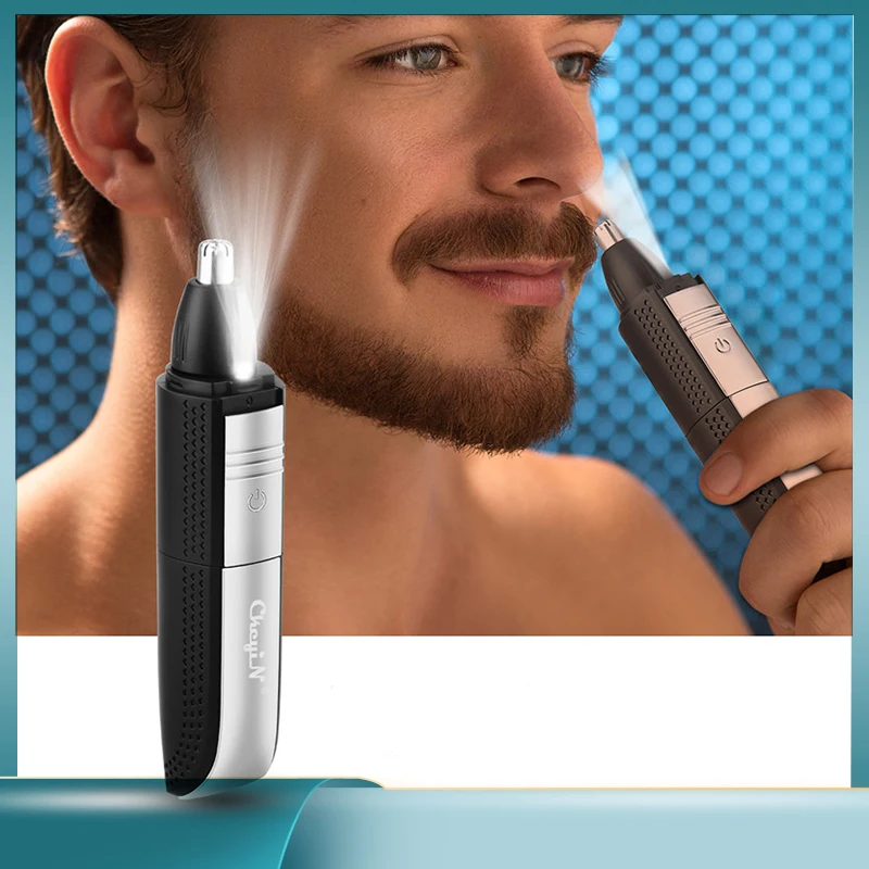 

3 In 1 USB Electric Nose Eyebrow Hair Clipper Trimmer Men Barber Razor Beard Shaver Painless Eyebrow Trimmer Nose Trimming Sets