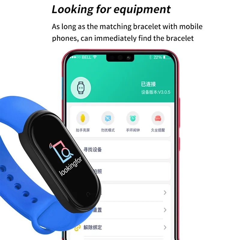 M5 Смарт-часы Bluetooth фитнес-трекер Смарт-Браслет Водонепроницаемый пульсометр