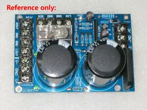 Двойная выпрямительная плата фильтра PCB w/ UPC1237 защита fr TDA7294