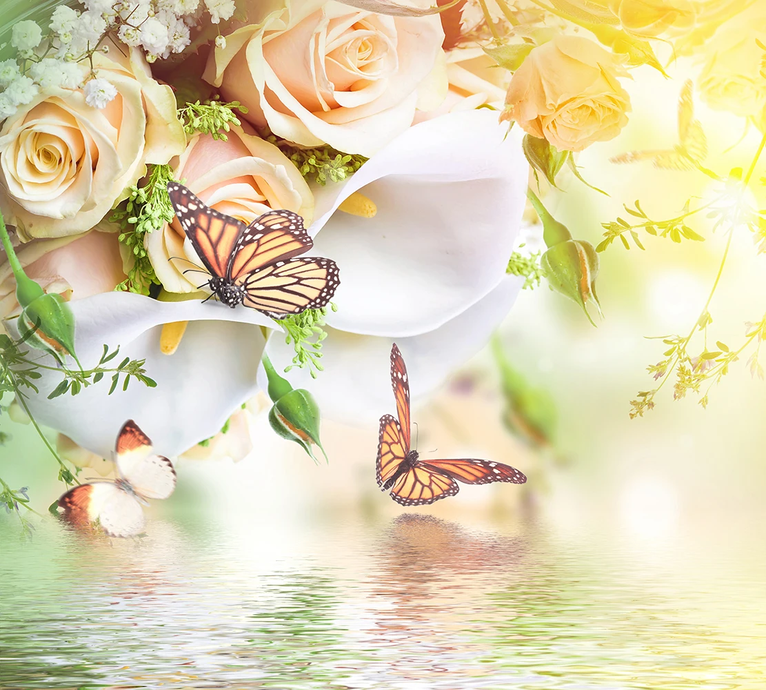 Фотообои Divino Decor категория Цветы арт. P 112 над водой.|Обои| |