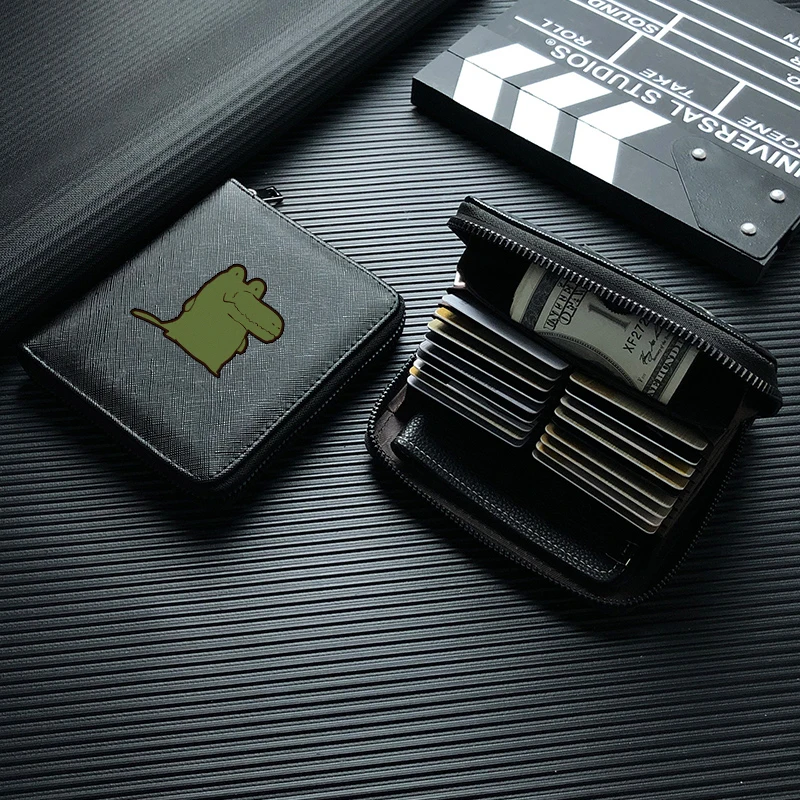 

Safe Anti-NFC/RFID Card Holder Large Capacity 20 Slots Portable Men Women Male Female Business Bag for Bank Credit Card Storage
