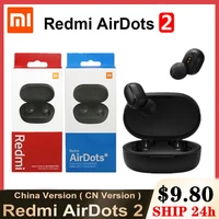 redmi airdots s bluetooth earphones tws wireless bluetooth earphone ai control xiaomi airdots 2 headset with mic noise reduction