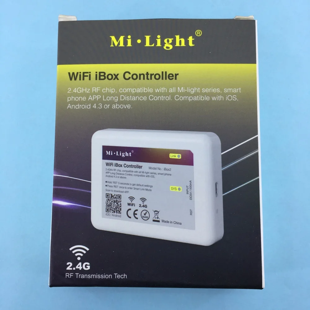 Wi-Fi контроллер iBox2 Mi-light/C-Ibox2 /Конвертер WiFi сигнала в RF сигнал | Строительство и