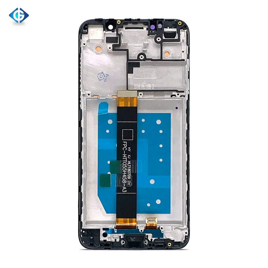 ЖК-дисплей для Huawei Y5 2018 с сенсорным экраном и рамкой.