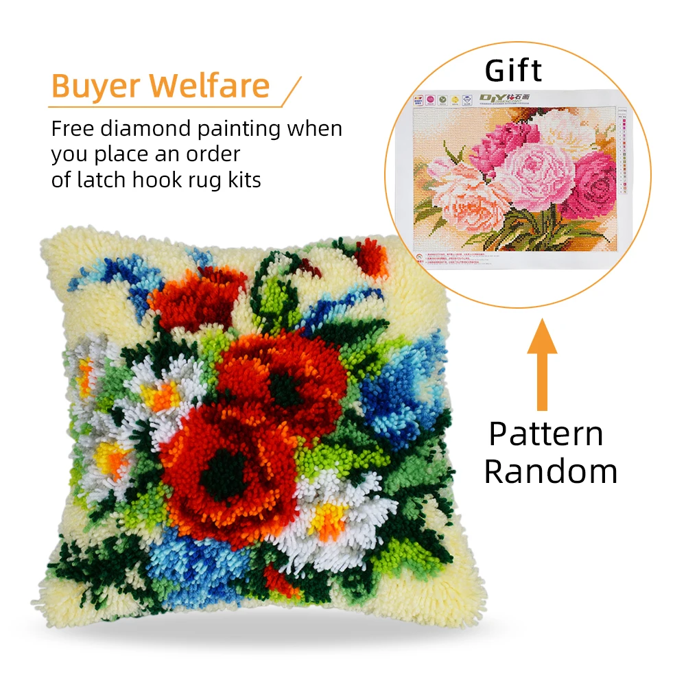 Наволочка с вышивкой набор крючком защелкой Холщовый декоративный новогодний