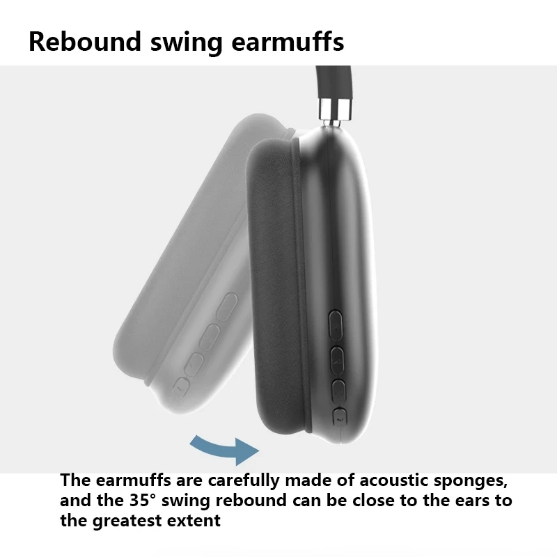 b1 wireless bluetooth headset music game headphones with mic for airpodding max iphone huawei free global shipping