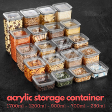 Sude contenedor de almacenamiento de cocina jar box set cocina al vacío alimentos para especias...