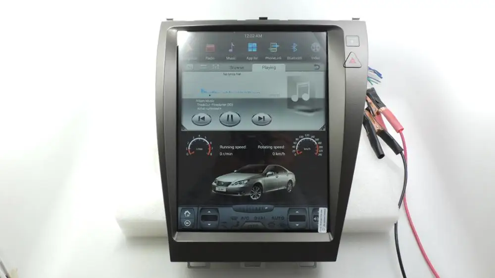 "YOKOTRON" 10," Telsa стиль сенсорный Android 6,0 Автомагнитола RDS для Lexus ES300 ES350 2010-2013+ gps LHD ТОЛЬКО