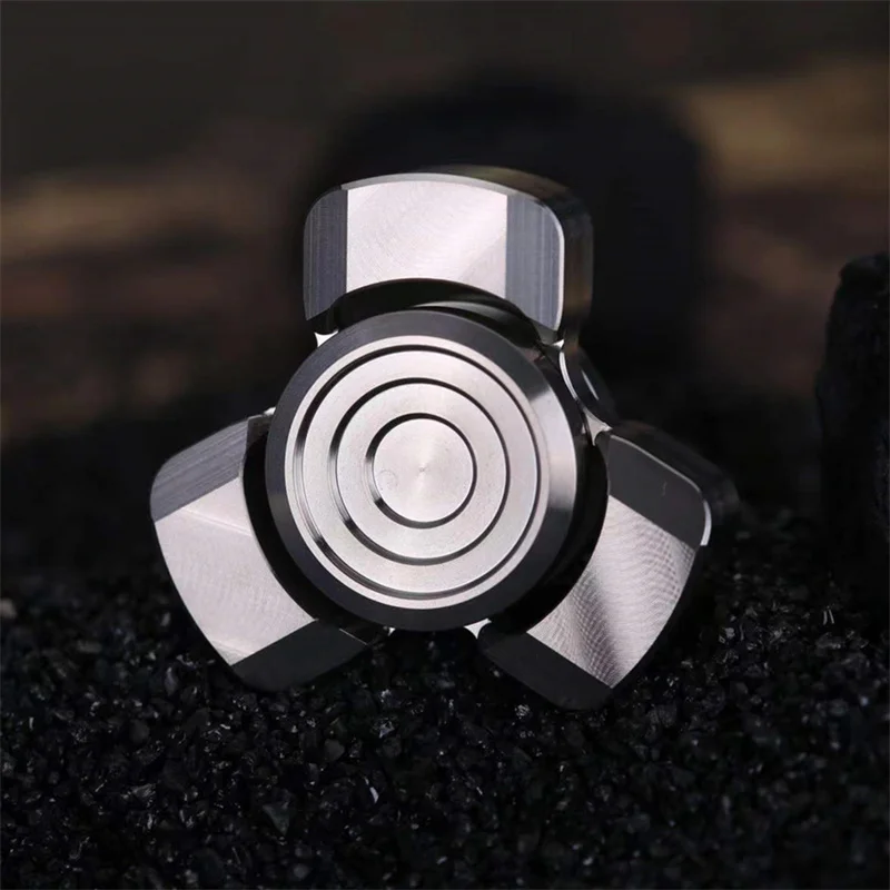 Simple Metal Fidget Spinner EDC Adult Fidget Toy Anti Stress Hand Spinner ADHD Autism Relief Stress Cool Stuff Office Toy