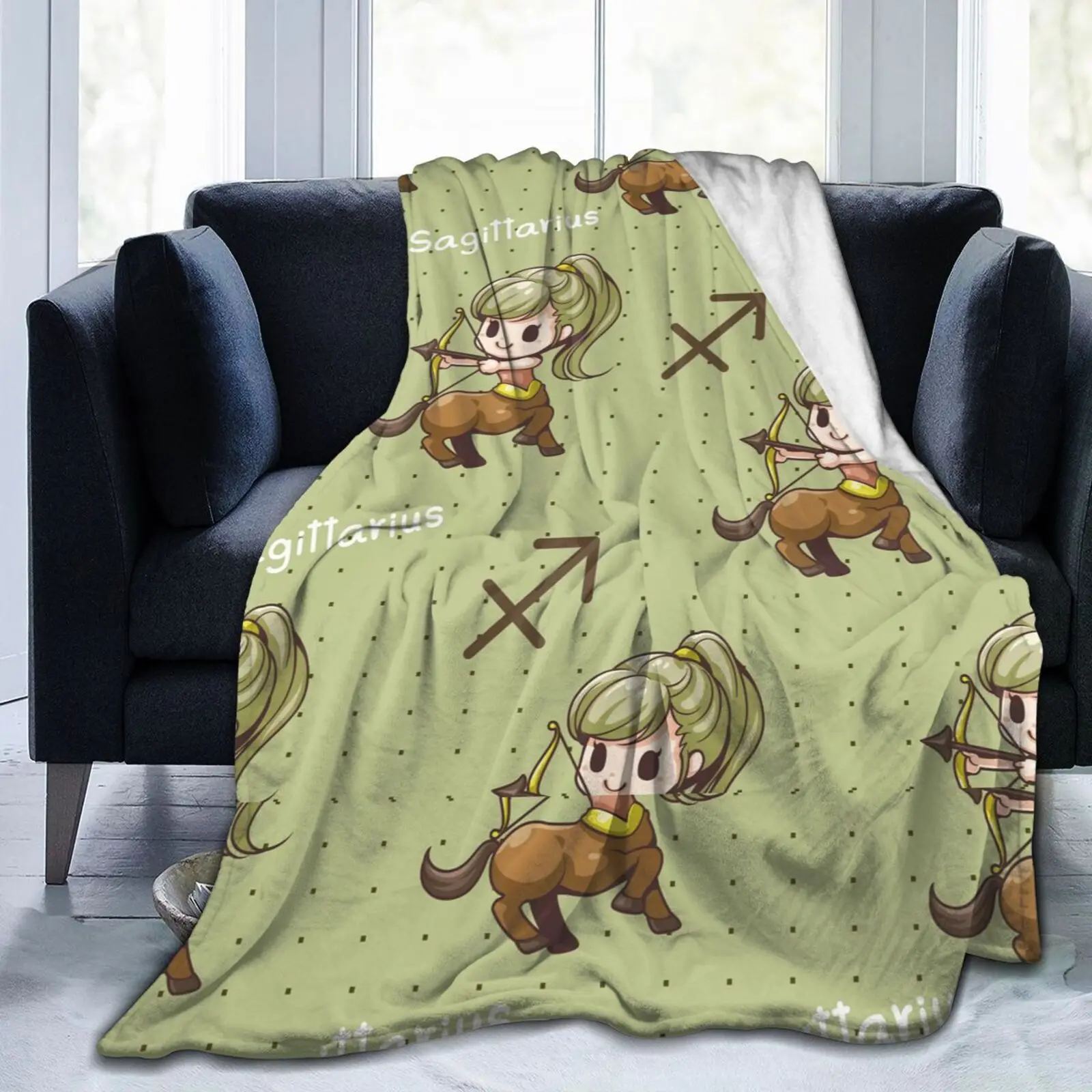 

Lovely Horoscopes Decorative New Age Tie Dye Soft Cozy Fleece Blanket Dropship Wholesale Family Winter Flannel Throw Homedecor
