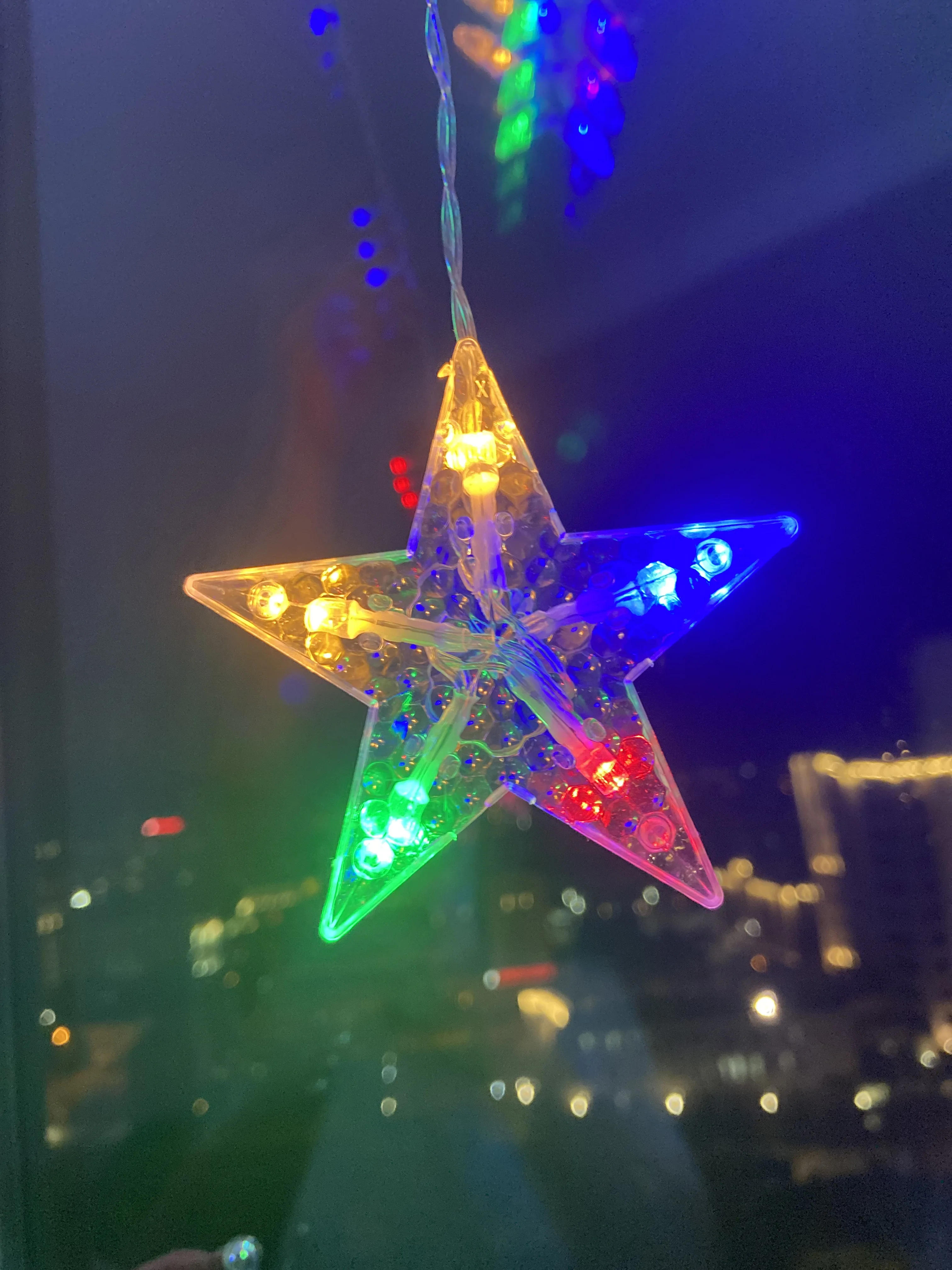 Рисунок 3 - Светодиодная гирлянда звезды и луна новый год