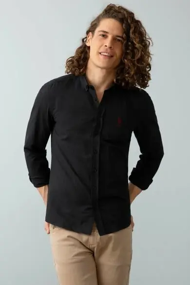 U.S. POLO ASSN. Мужской тканый гомлек|Классические| |