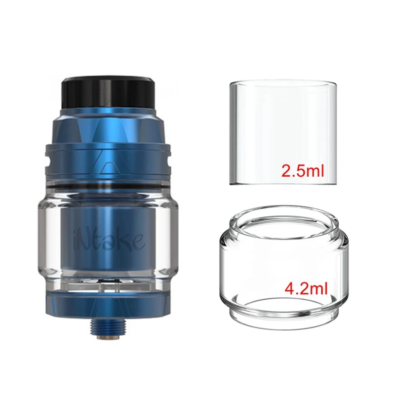 Hongxingjia сменная стеклянная трубка Pyrex Tank для впускного атомайзера Augvape RTA 2 5 мл 4 с
